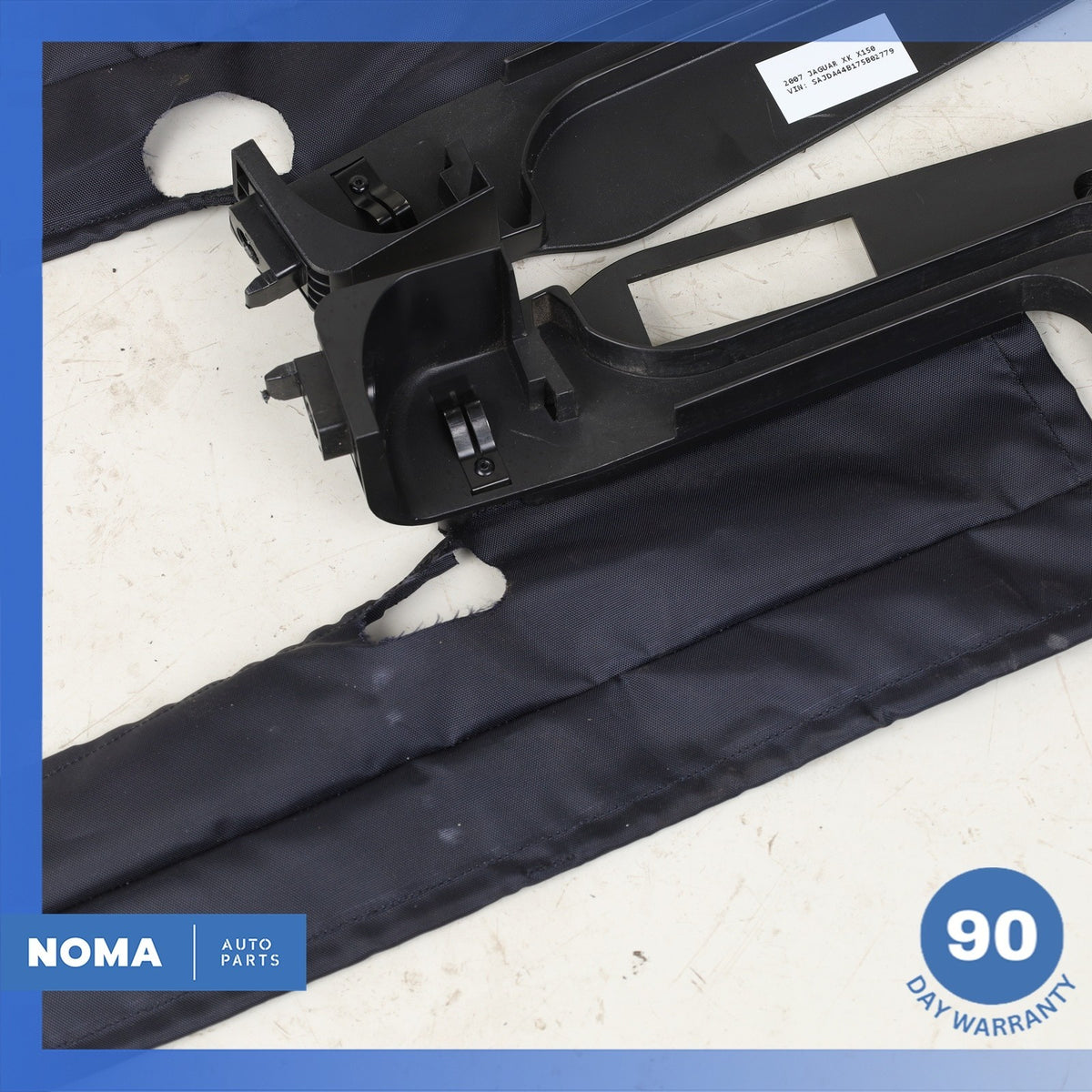 07-15 Jaguar X150 XK XKR Convertible Right & Left Trunk Cover Rail Set OEM - photo 6