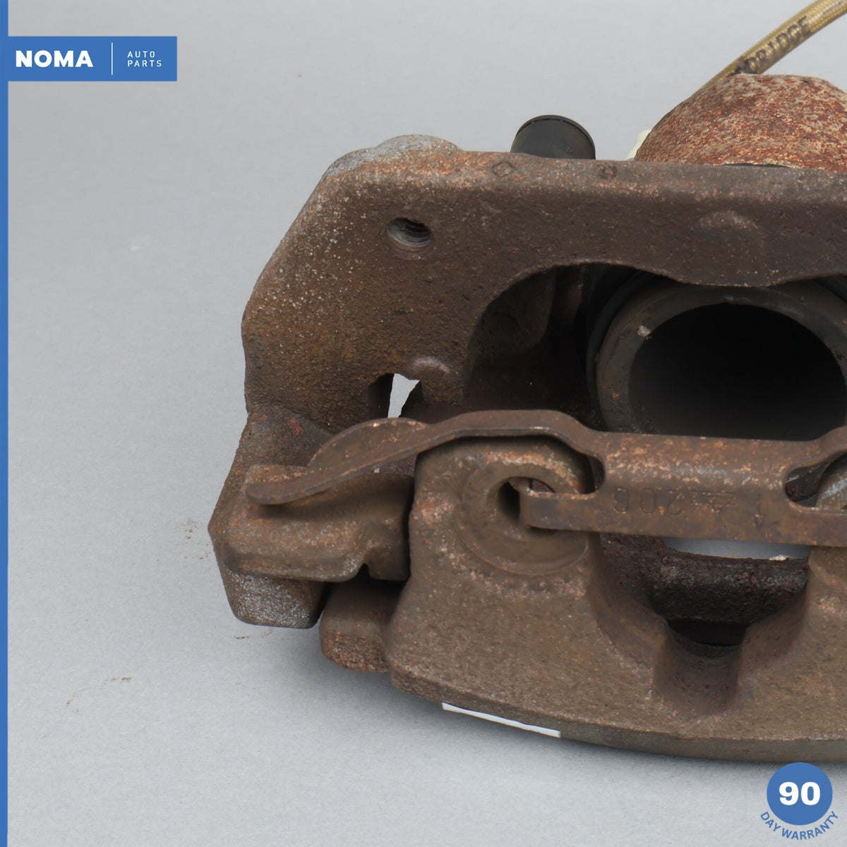 06-08 Jaguar S-Type X204 3.0L N/A Front Left Brake Caliper Housing w/ Hose OEM - photo 12