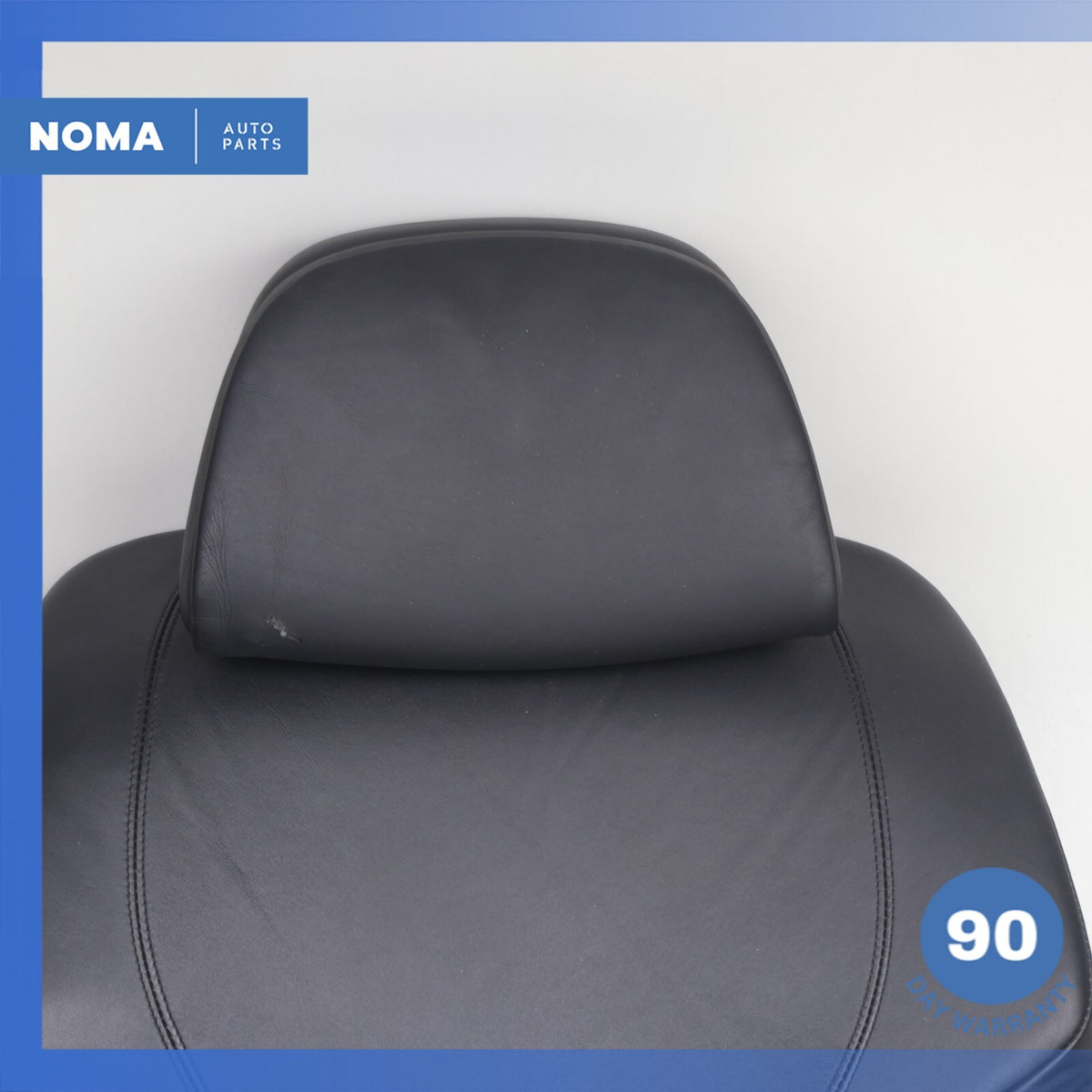 10-13 BMW F10 550i Front Right or Left Top Upper Seat Cushion Nappa Black OEM - photo 2