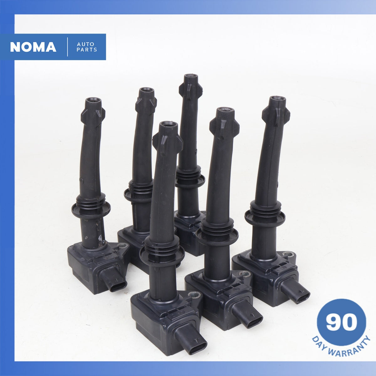 10-14 Land Rover L319 LR4 Engine Motor Ignition Coil Set of 6 8W9312A366DA OEM - photo 1