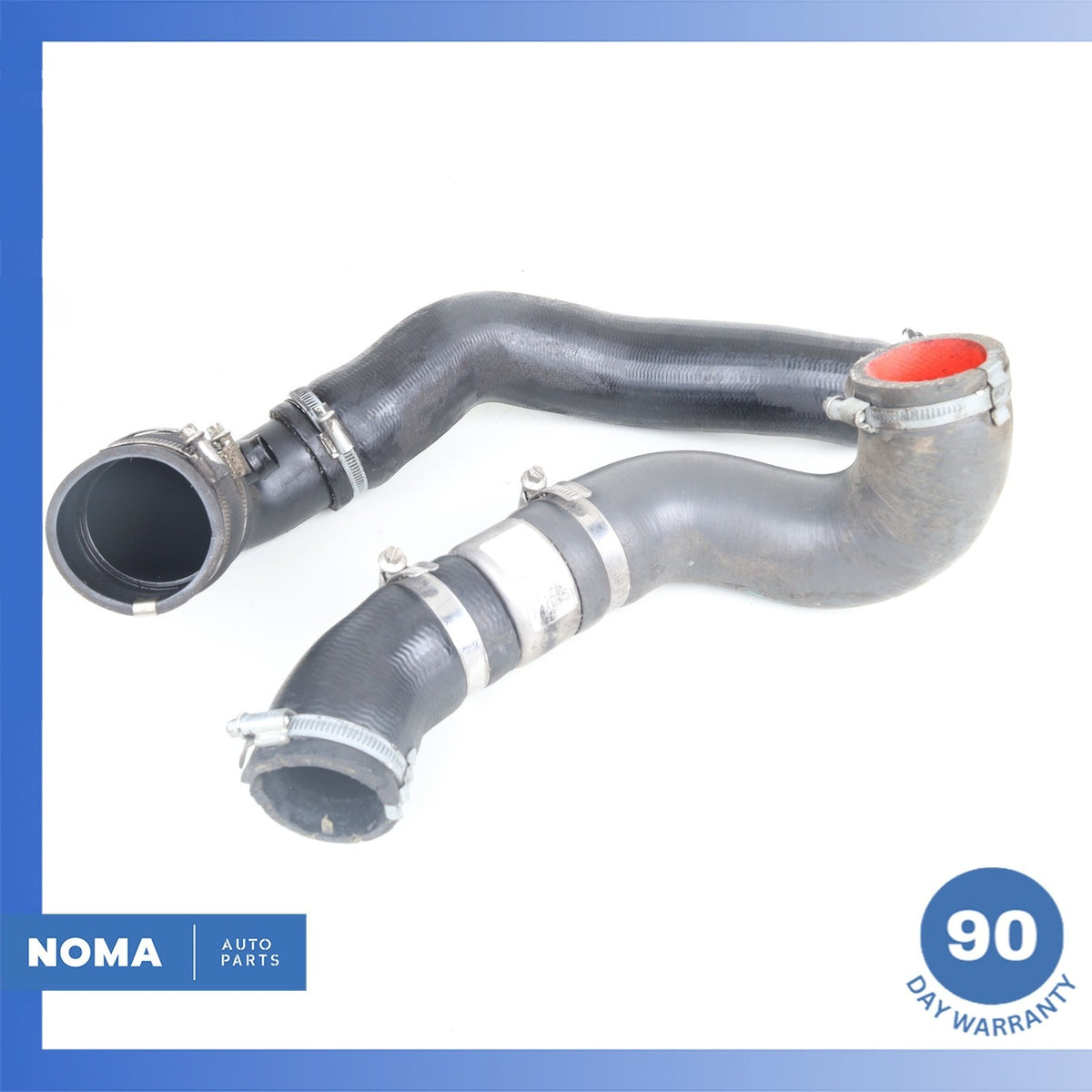 13-15 Jaguar X250 XF 2.0L Engine Air Intake Charge Hose Tube Set OEM - photo 1