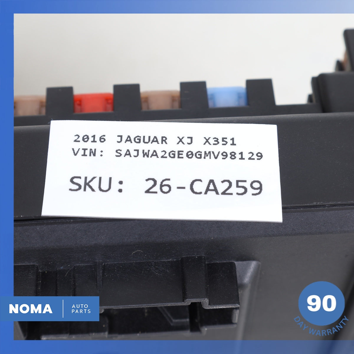 16-19 Jaguar X351 XJ XJR BCM Body Control Module Fuse Relay Box OEM 71k - photo 19