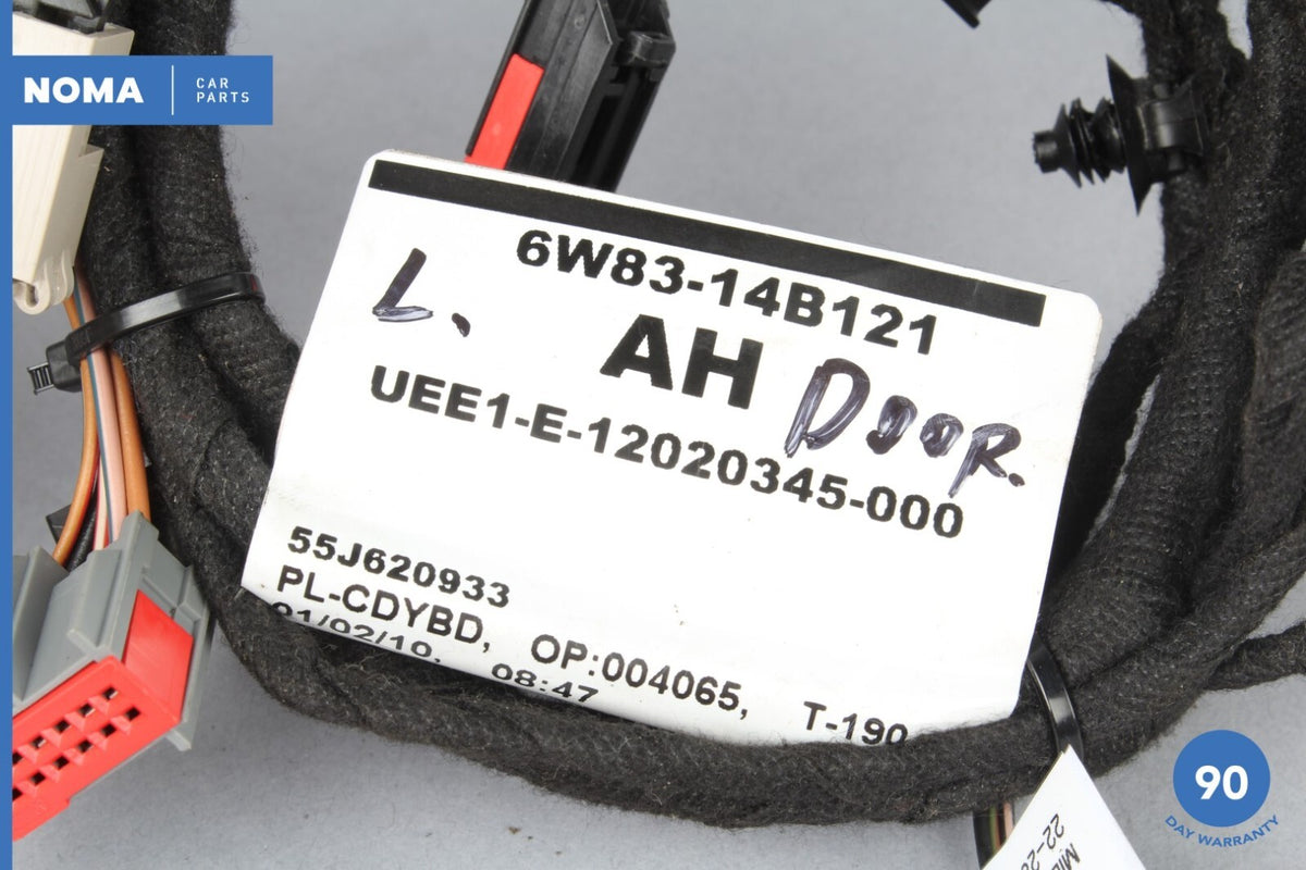 10-15 Jaguar XKR XK X150 Front Left Driver Side Door Wiring Harness w/ Lamp OEM - photo 9