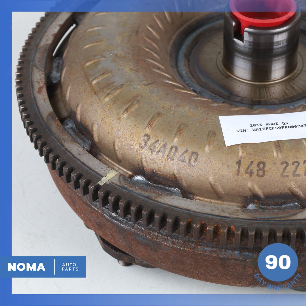15-18 Audi 8U Q3 Transmission Torque Converter 09M323571F OEM - photo 5