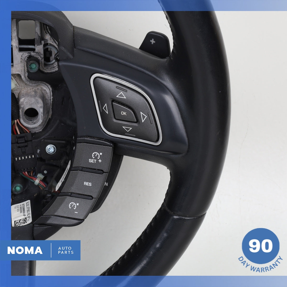 12-19 Land Rover Range Rover Evoque L538 Steering Wheel Black OEM - photo 4