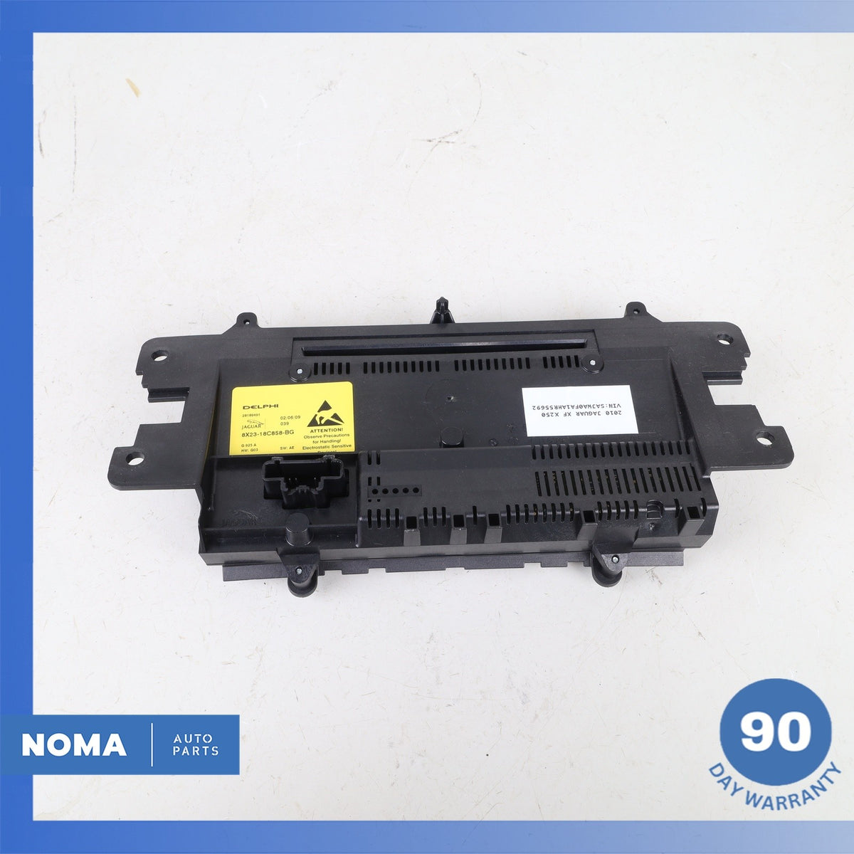 09-11 Jaguar X250 XF XFR Center Console Climate Control Radio Switch Panel OEM - photo 8