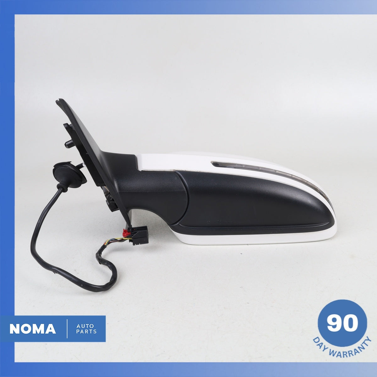 15-18 Audi 8U Q3 Left Driver Side Rear View Door Mirror White OEM - photo 14