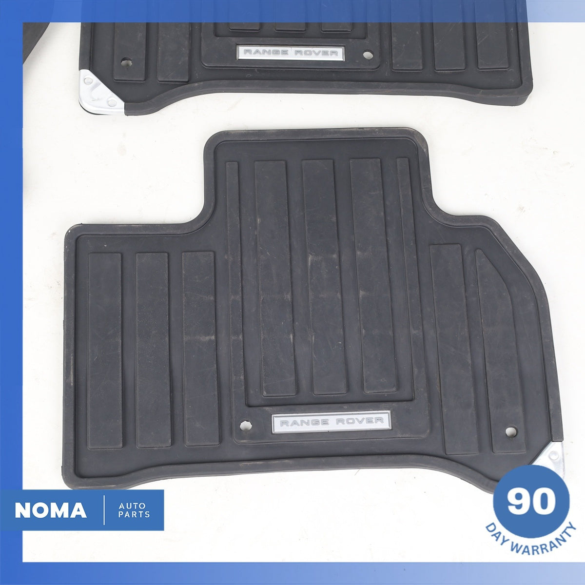 14-22 Range Rover Sport L494 Front & Rear Left & Right Floor Rubber Mat Set OEM - photo 3