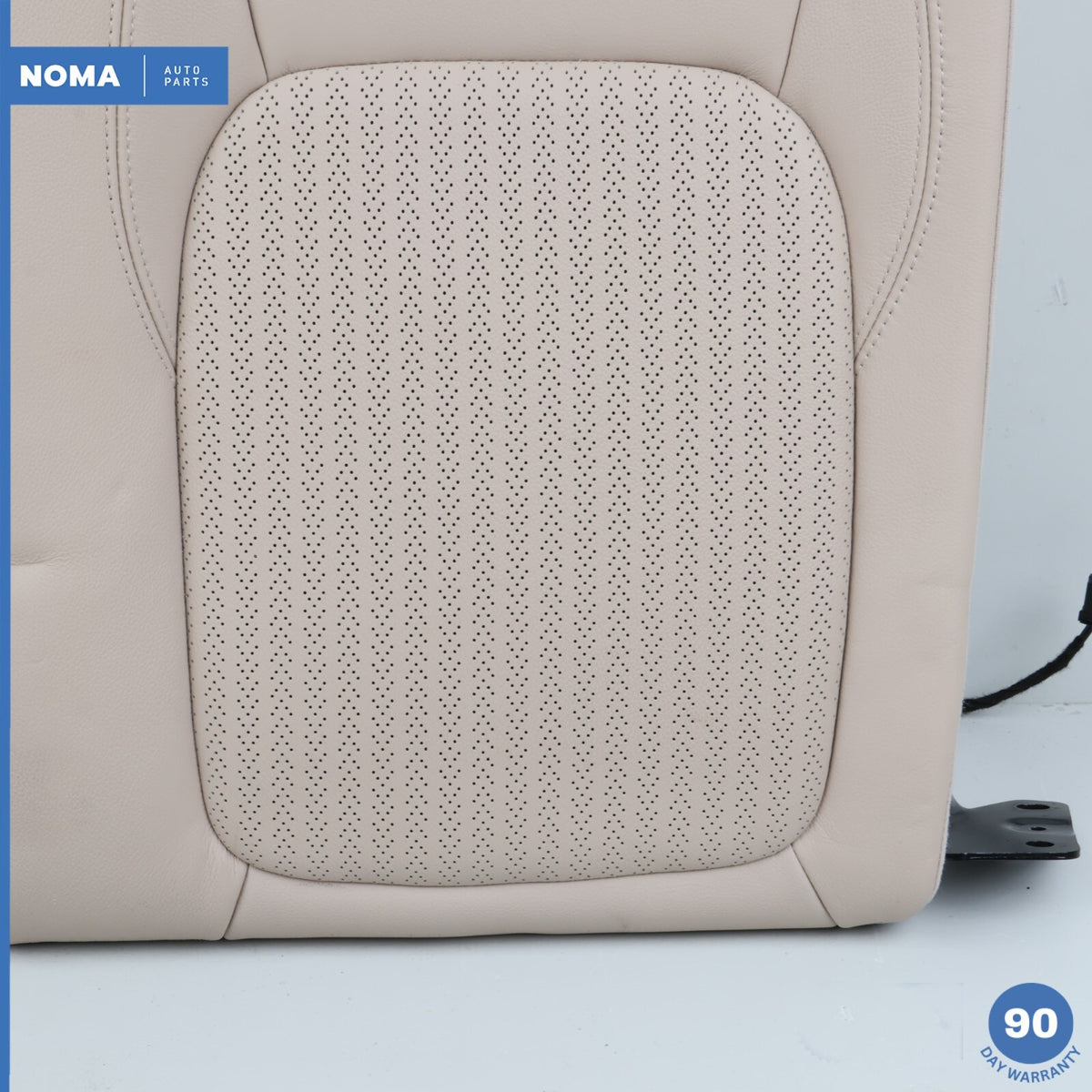 16-20 Jaguar X260 XF Rear Left & Right Upper Seat Cushion Set Beige OEM - photo 4