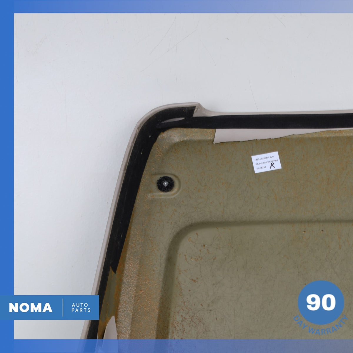 94-96 Jaguar XJS Series 3 Right Passenger Side Seat Backcover Panel Beige OEM - photo 13