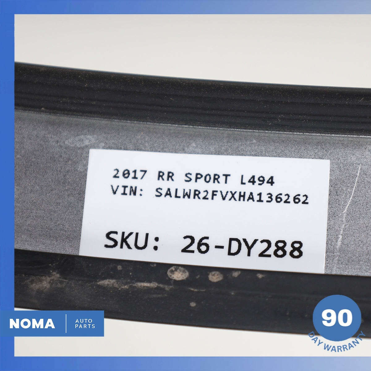 14-22 LR Range Rover Sport L494 Left Roof Drip Rail Upper Molding Trim OEM - photo 16