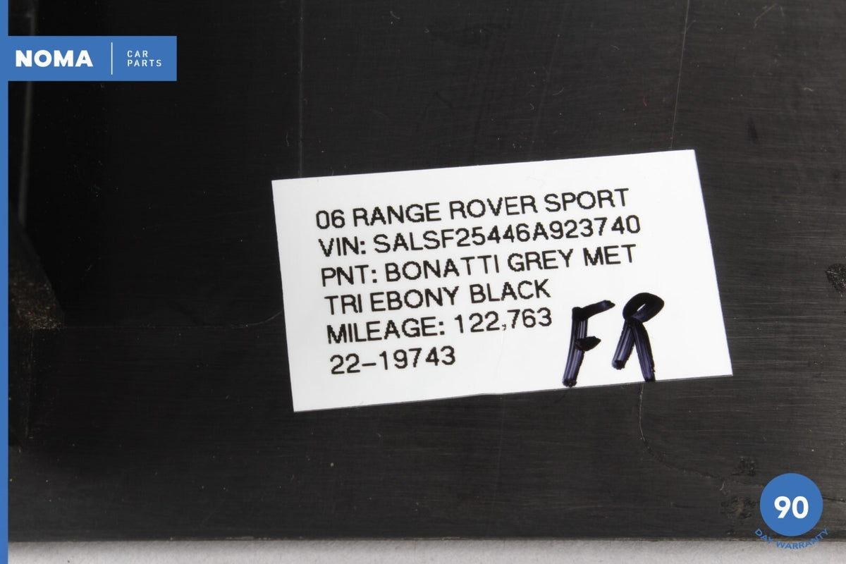06-13 Range Rover Sport L320 Front Right Passenger Seat Inner Trim Cover OEM - photo 11