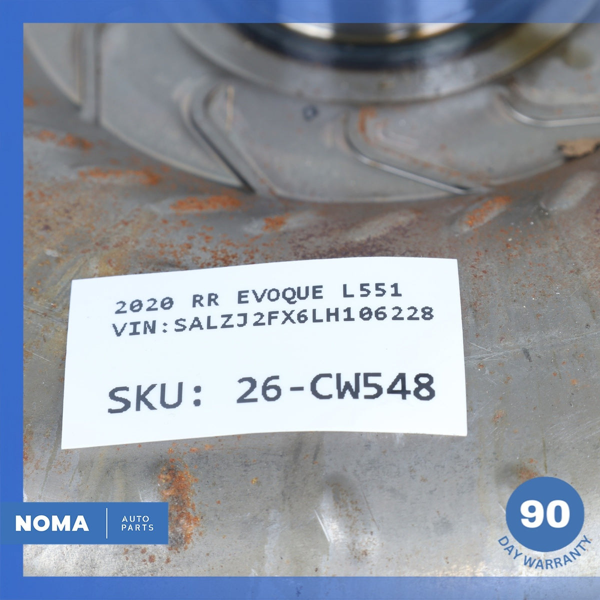 18-25 LR Range Rover Evoque L551 L550 Transmission Torque Converter OEM 80k - photo 13