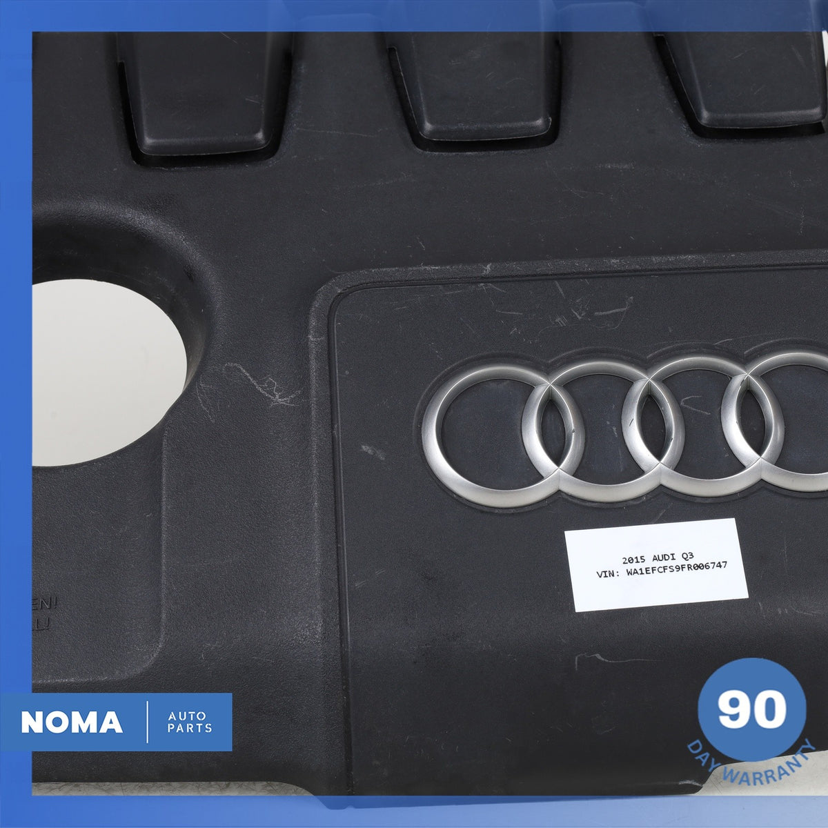 08-18 Audi 8U  Q3 A3 TT Engine Motor Cover Panel 06J103925BF OEM - photo 4