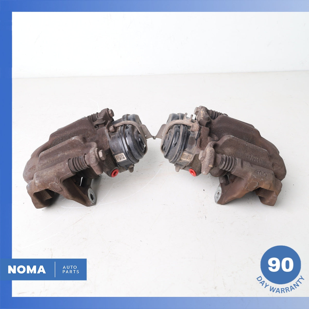 09-16 BMW E89 Z4 Rear Left & Right Side Brake Calipers w/ Actuator Set OEM - photo 14