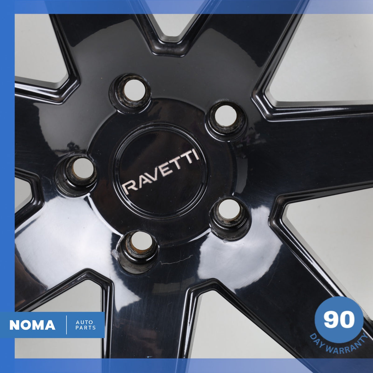 13-22 Land Rover Range Rover L405 M7 10 x R20 20" Wheel Rim Black Ravetti - photo 8