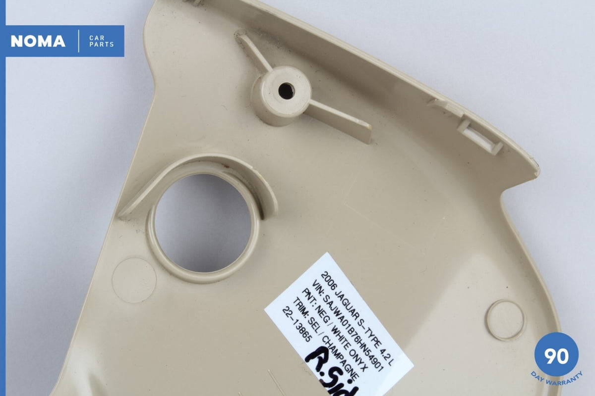 03-08 Jaguar S-Type X204 Front Right Side Seat Valance Cover Panel Trim SEL OEM - photo 9