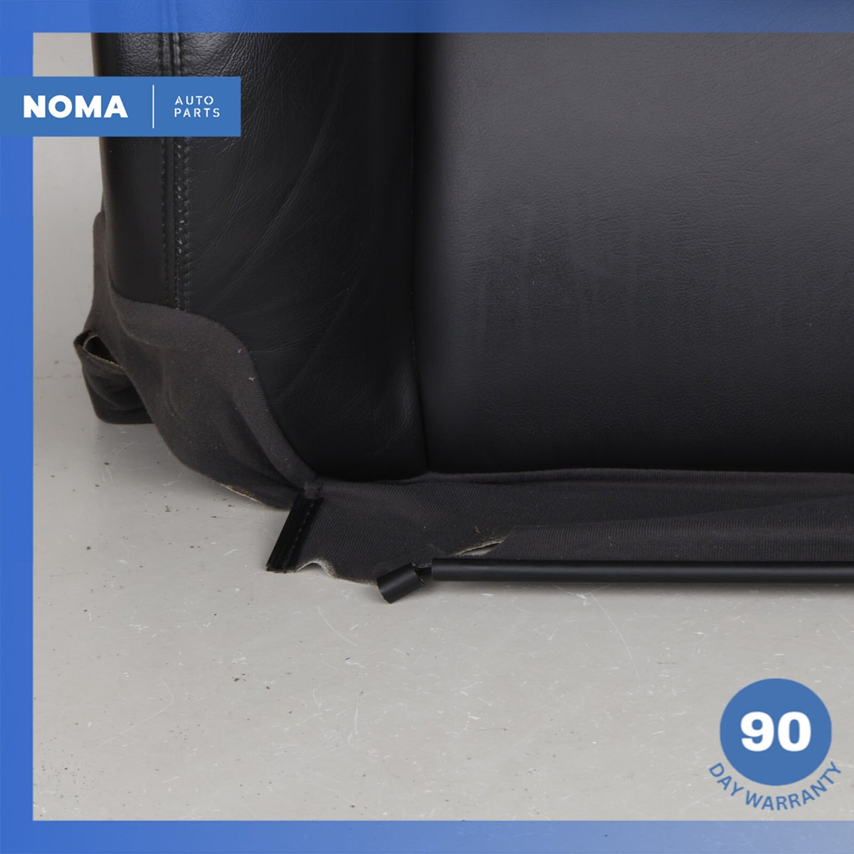04-09 Jaguar X350 XJR Front Right Passenger Top Upper Seat Cushion Black OEM - photo 9