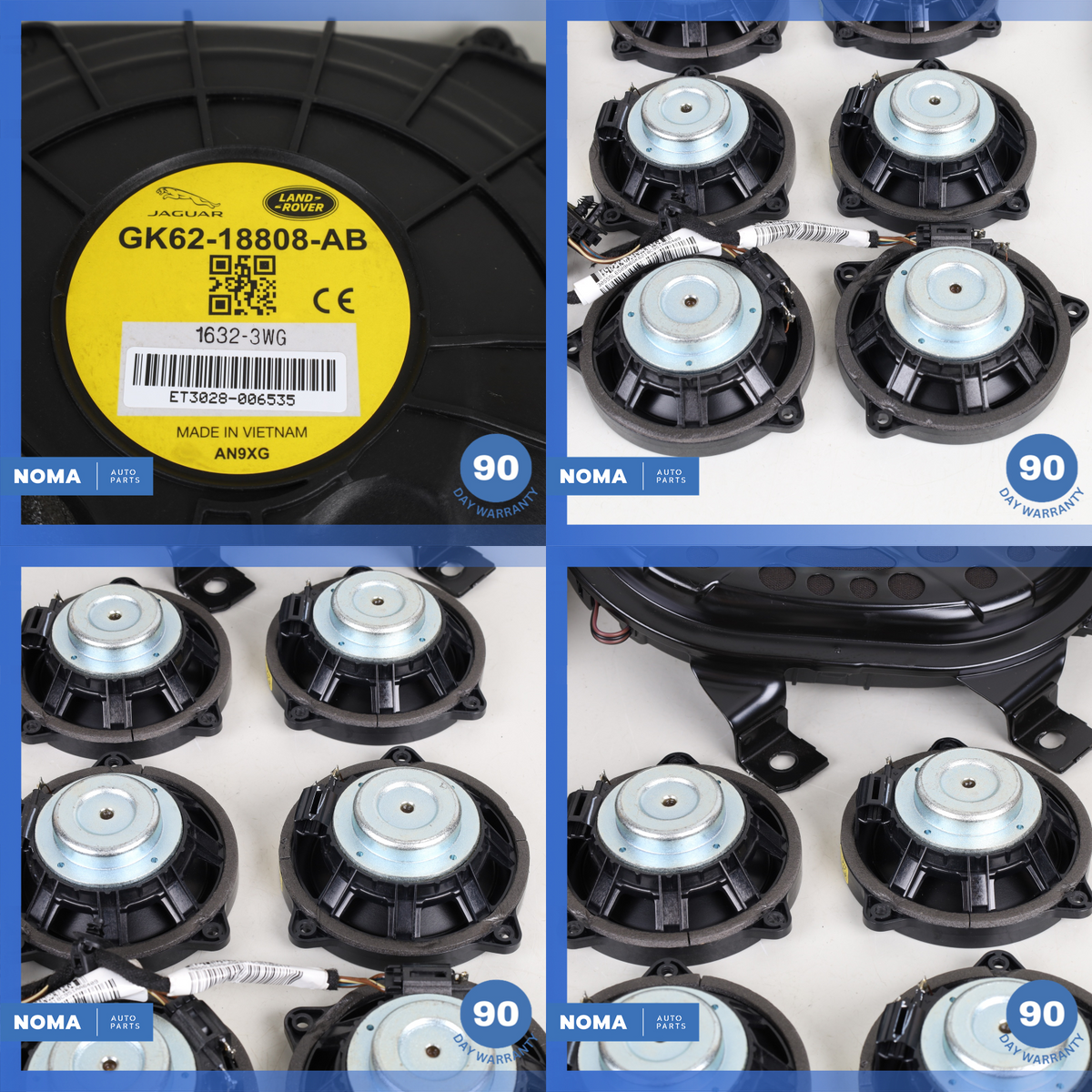 14-22 Range Rover Sport L494 Front & Rear Premium Audio 1200W Speaker Set OEM - photo 15