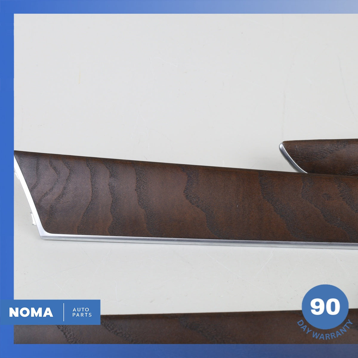 09-17 Audi 8RB Q5 SQ5 Front & Rear Interior Door Panel Molding Trim Wood Set OEM - photo 4