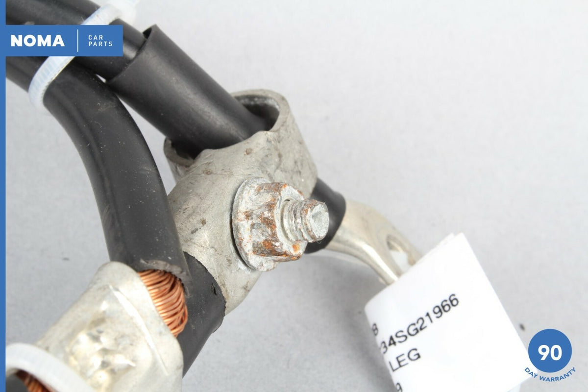 04-09 Jaguar XJR XJ8 VDP X350 X358 Battery Earth Terminal Negative Cable OEM - photo 2