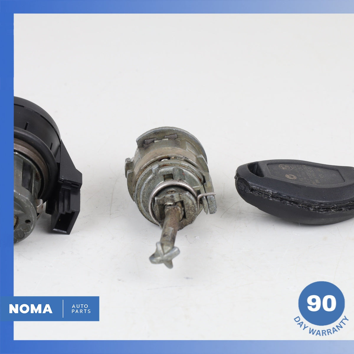 03-08 BMW E85 Z4 Trunk Ignition Safety Lock Barrel Set / Key 32307197330 OEM - photo 10