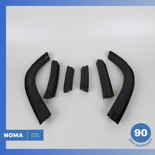 03-08 BMW E85 Z4 Convertible Top Roof Left & Right Outside Molding Seal Set OEM - photo 1