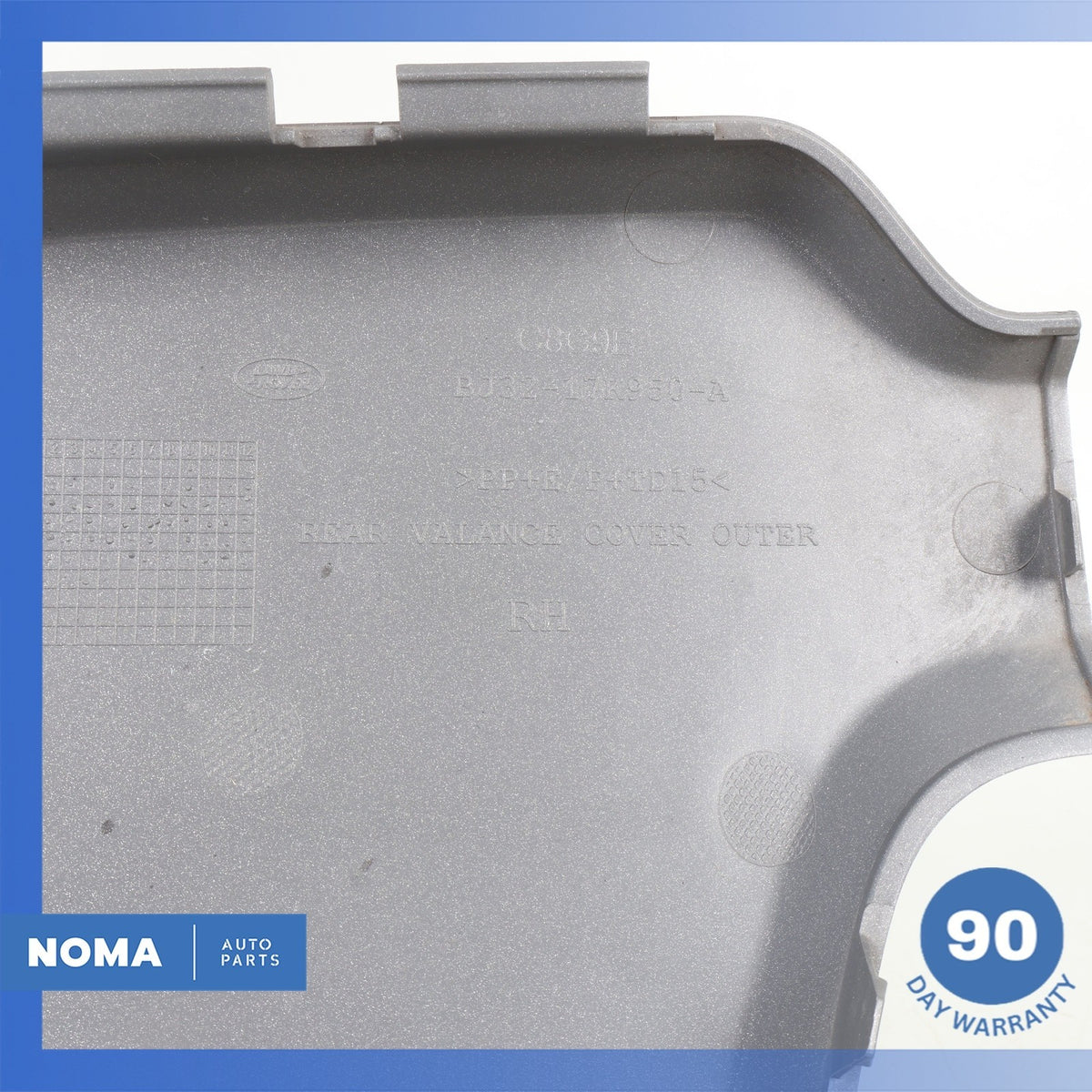 12-19 LR Range Rover Evoque L538 Rear Right Bumper Cover Panel Gray OEM - photo 10