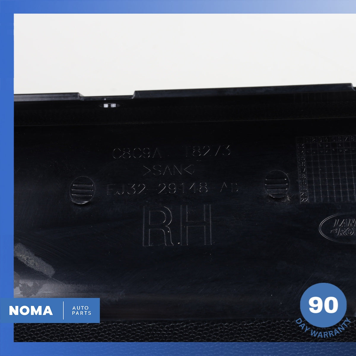 14-19 LR Range Rover Evoque L538 Rear Right Side Exterior D-Pillar Molding OEM - photo 10