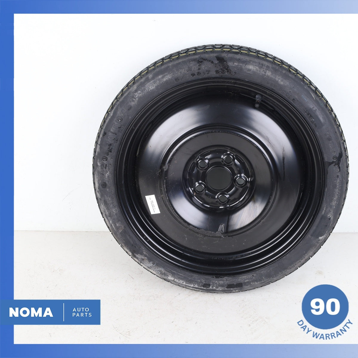 11-17 Lexus ZWA10 CT200h Emergency Spare Tire Wheel Donut Rim 125 70 17" OEM - photo 1