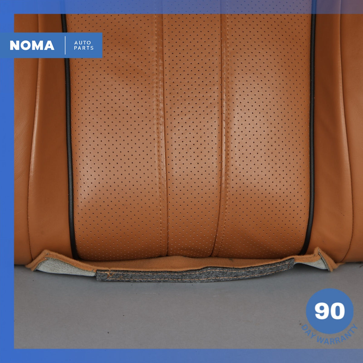 10-19 Jaguar X351 XJL XJR Front Right Passenger Top Upper Seat Cushion Brown OEM - photo 8