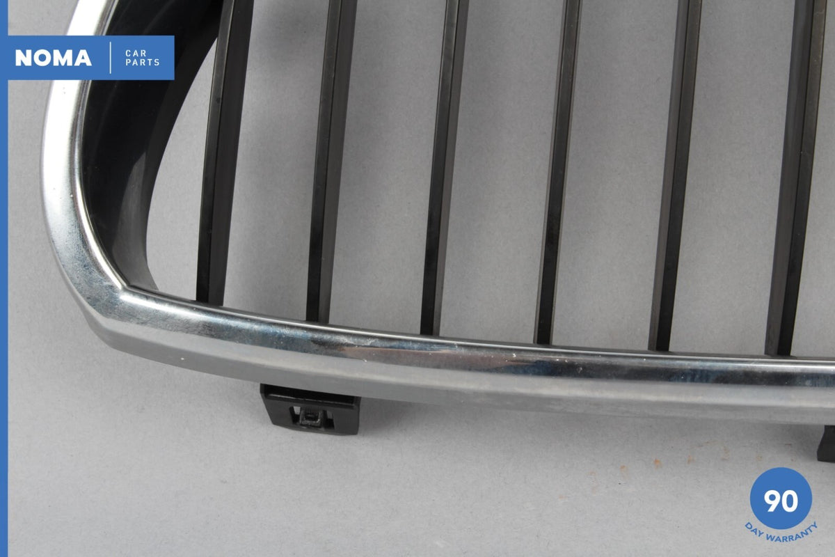 04-05 BMW E60 530i Front Left Driver Side Kidney Radiator Grill 51137027061 OEM - photo 3