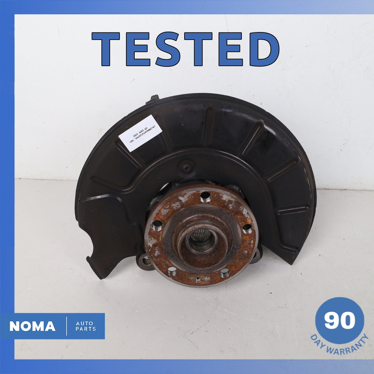 05-18 Audi 8PA 8P1 8UB 8UG Q3 A3 Front Right Passenger Spindle Knuckle Hub OEM - photo 1