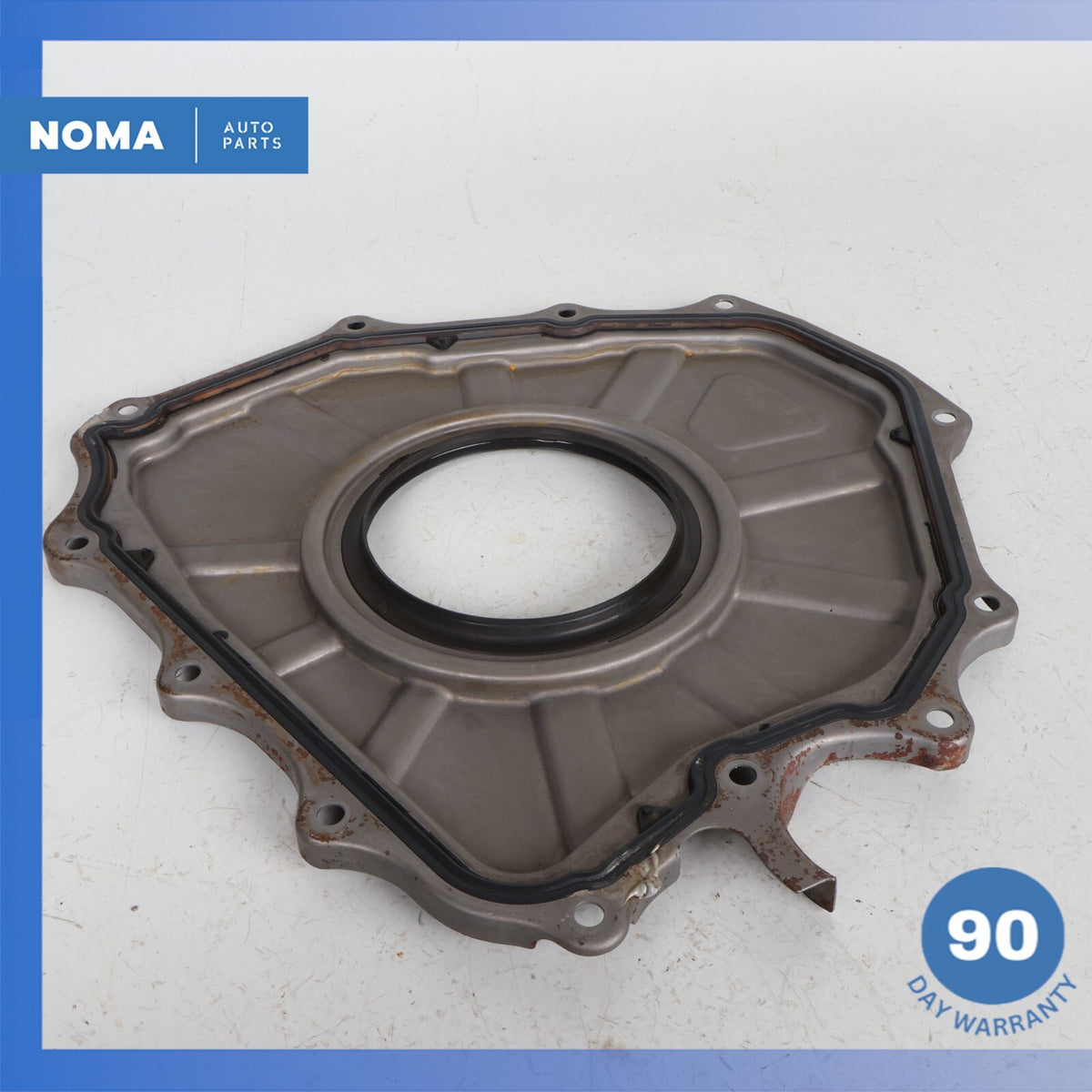 2010 LR Range Rover L322 Engine Motor Crankshaft Rear Cover 8W936M052AB OEM - photo 7