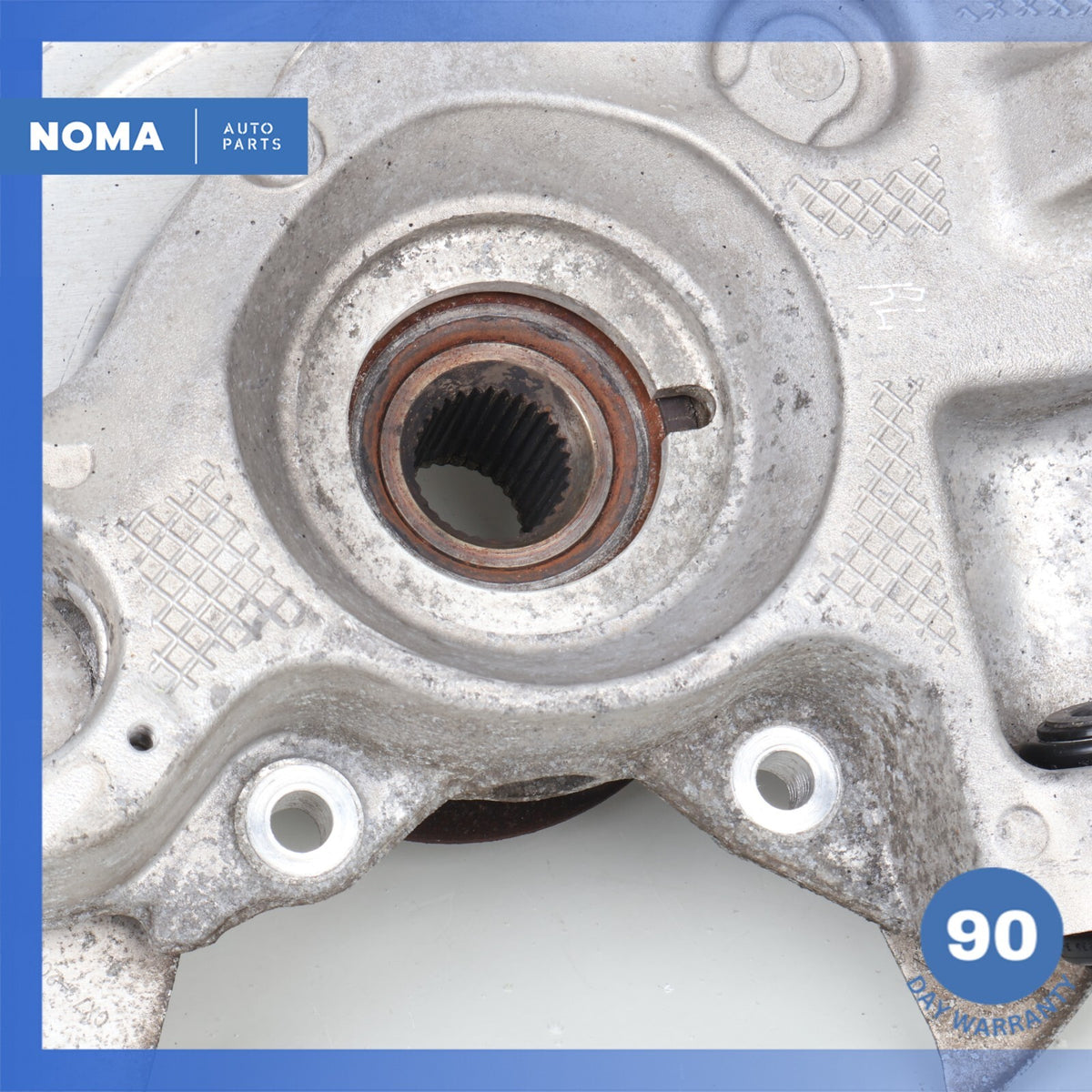 17-21 Jaguar X761 F-Pace Velar Rear Left Spindle Knuckle Hub w/ Shield OEM 77k - photo 17