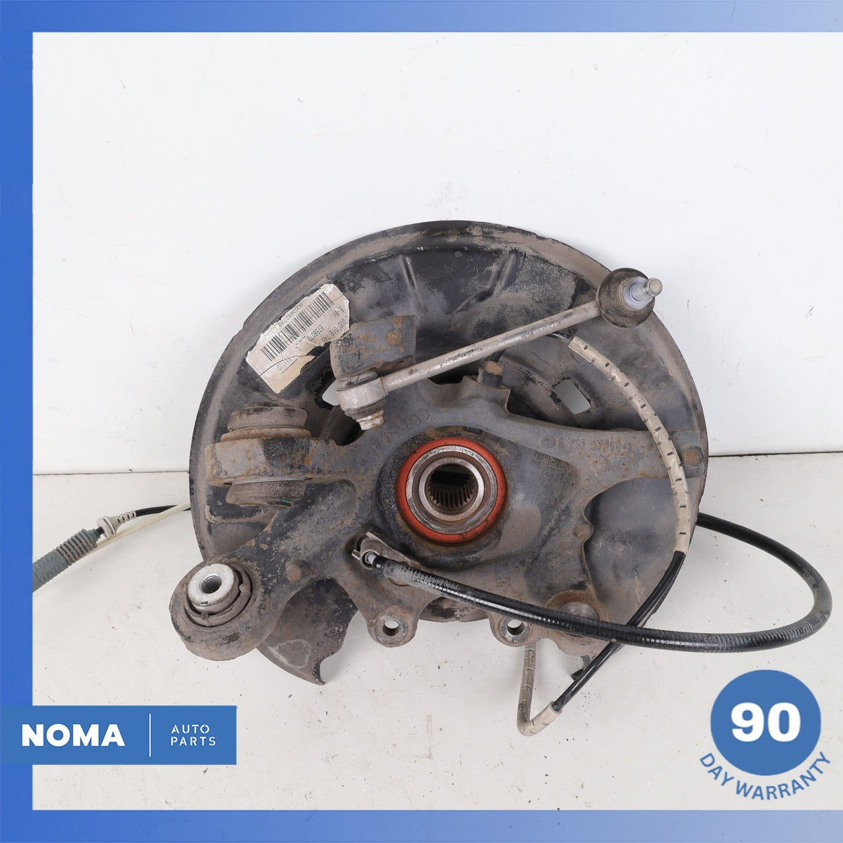 07-13 BMW E92 328i 128i Rear Left Spindle Knuckle Hub w /Shield OEM 75k - photo 9