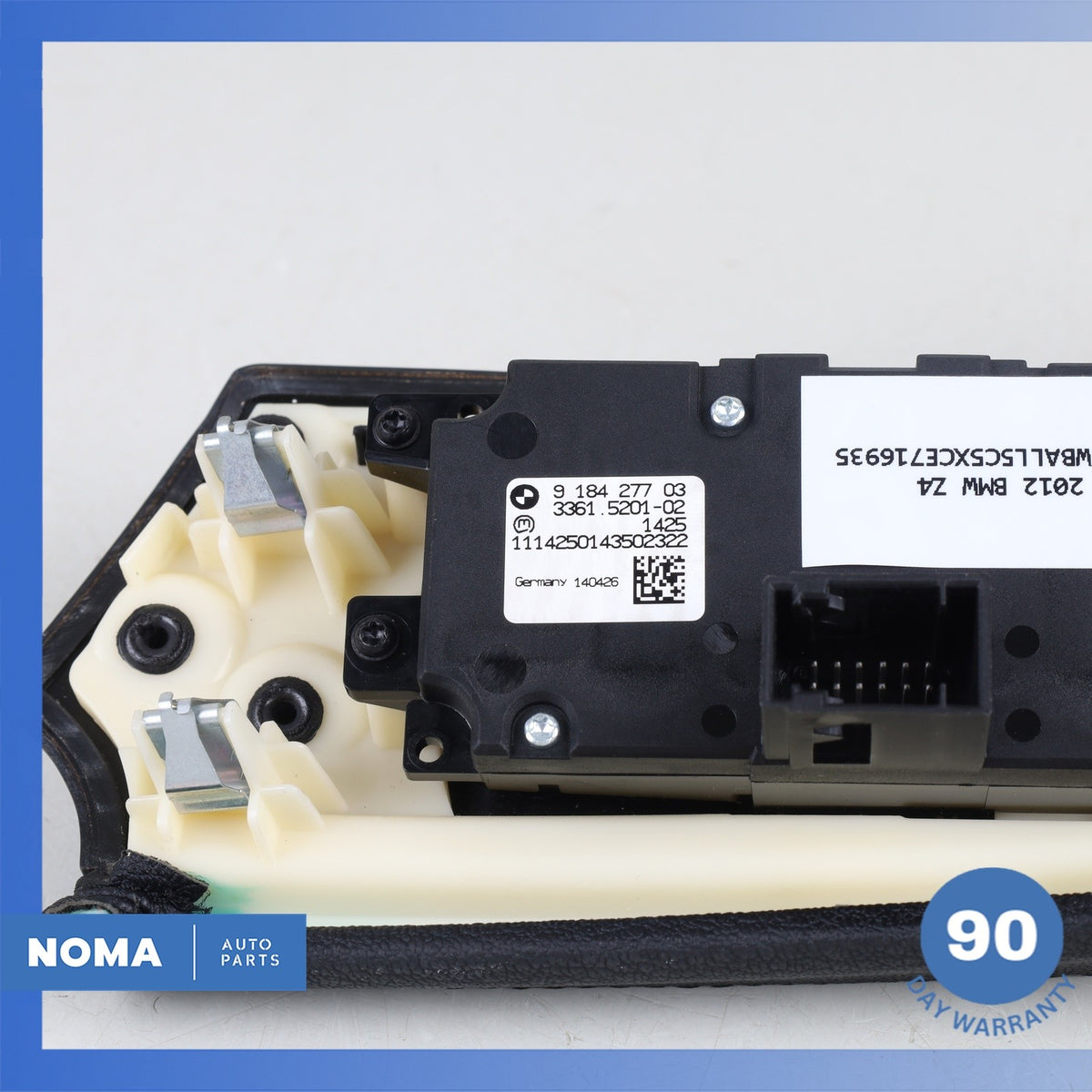 09-16 BMW E89 Z4 Left Dashboard Headlight Switch w/ Cover 61319184277 OEM - photo 10