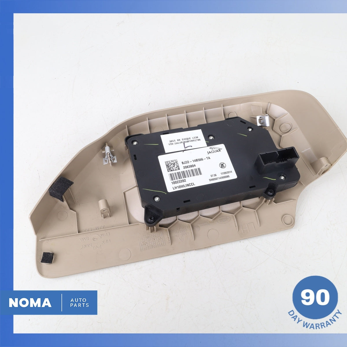 12-19 LR Range Rover Evoque L538 Front Left Seat Adjustment Switch w/ Trim OEM - photo 10