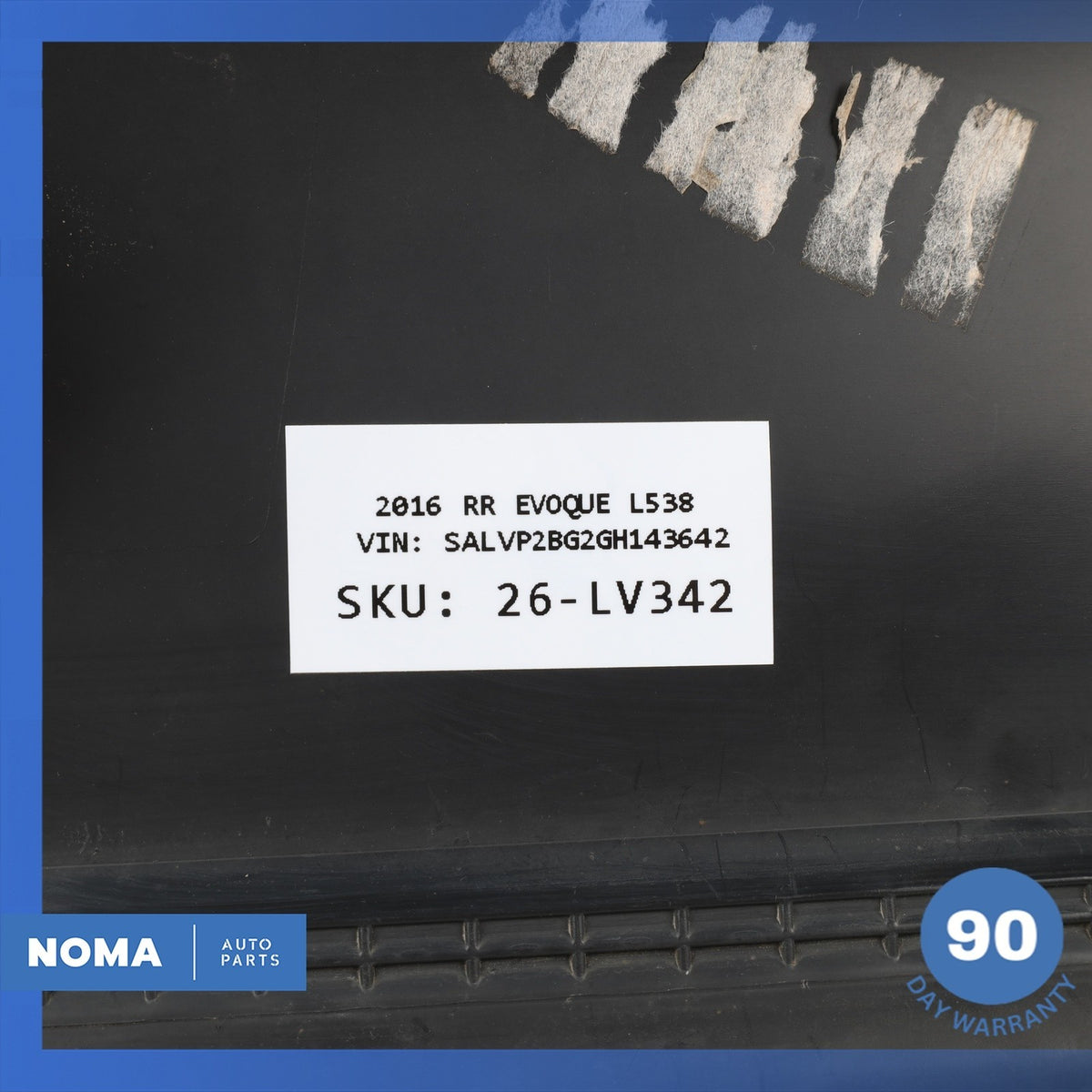 12-19 Range Rover Evoque L538 4DR Rear Left Door Lower Molding BJ32274A49BJ OEM - photo 9