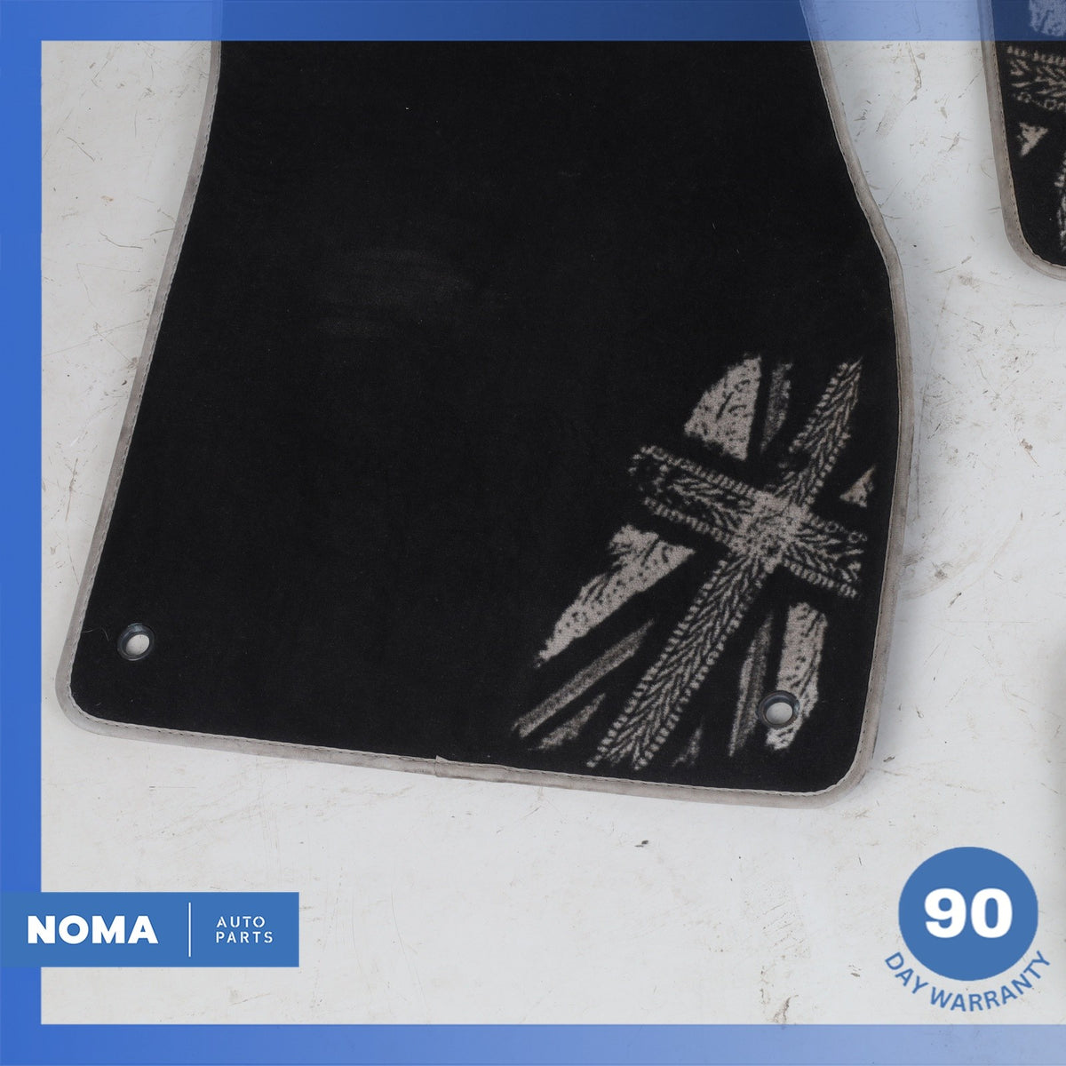 15-19 Range Rover Evoque L538 Front & Rear Floor Carpet Mat Set Monochrome OEM - photo 5