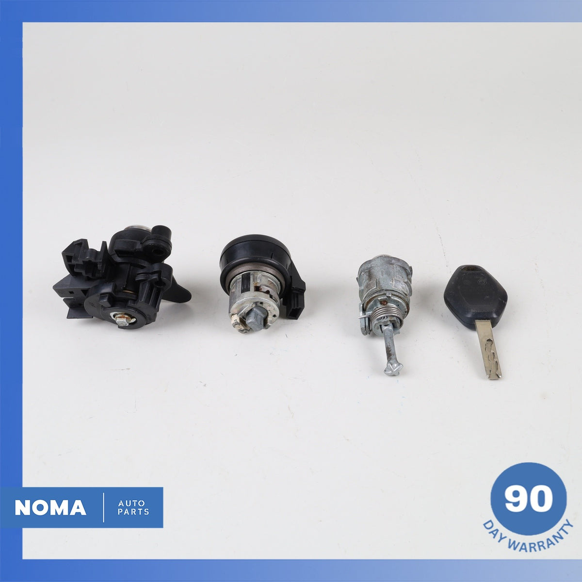 03-08 BMW E85 Z4 Trunk Ignition Safety Lock Barrel Set / Key 32307197330 OEM - photo 7