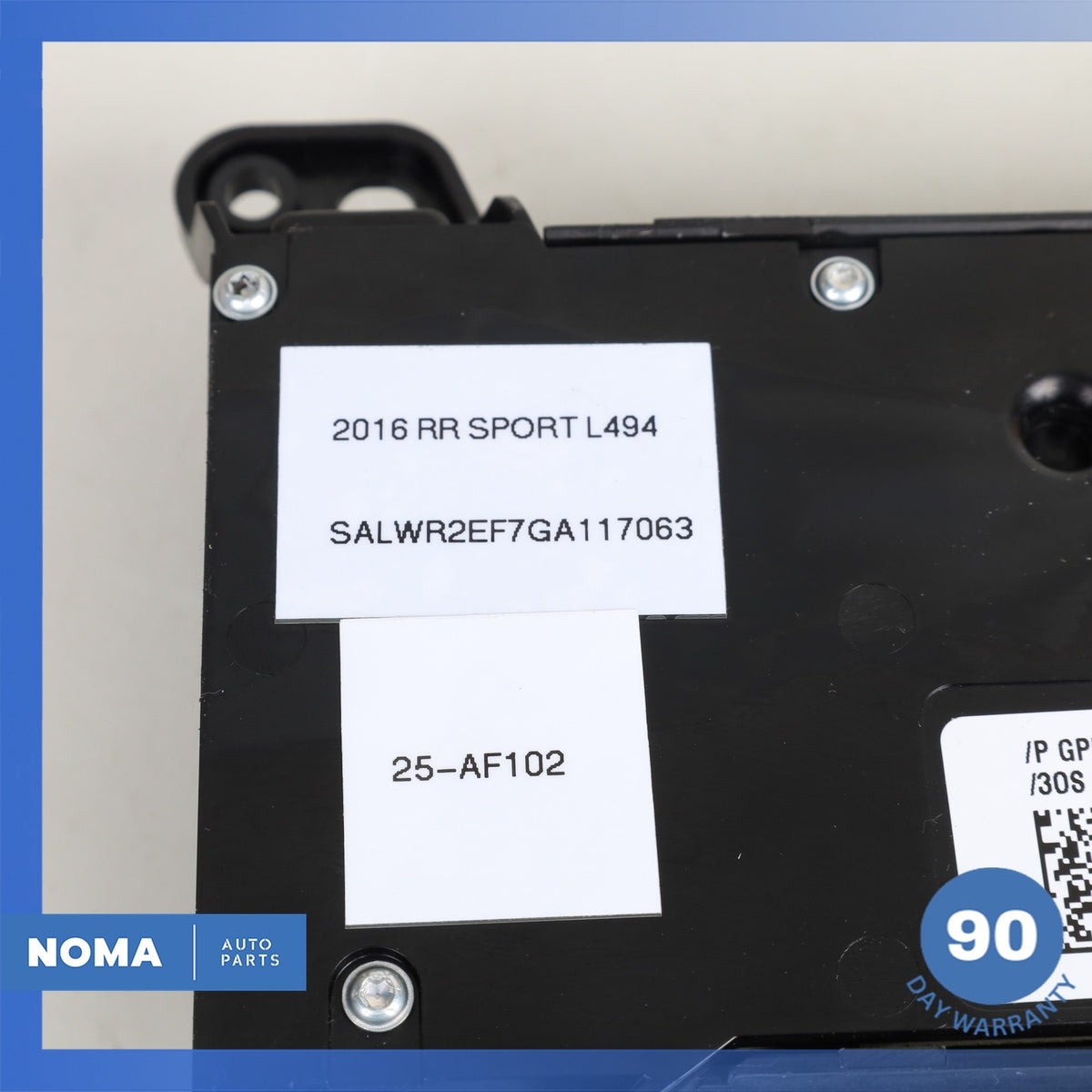 2016 Range Rover Sport L494 Front Left Side Seat Control Adjustment Switch OEM - photo 10