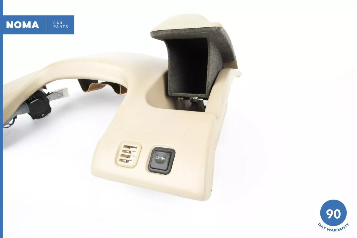 97-06 Jaguar X100 XK8 XKR Left Driver Side Under Steering Wheel Trim Beige OEM - photo 4