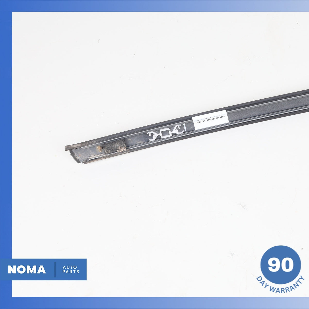 Jaguar X250 XF XFR Left Roof Drip Rail Upper Molding Trim OEM - photo 9
