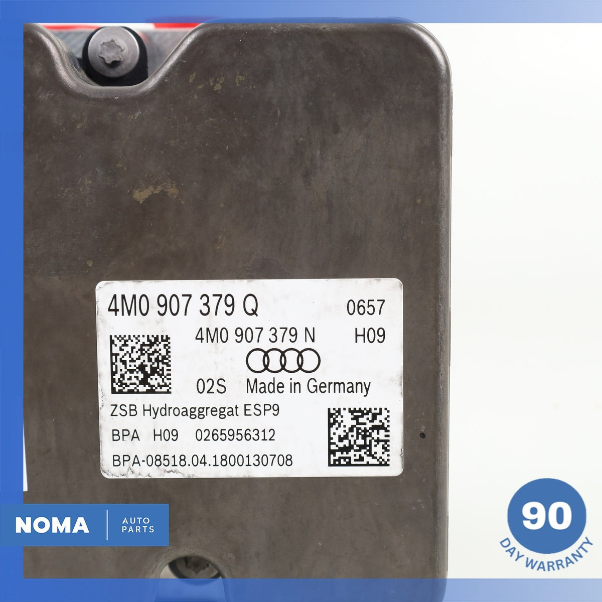 17-19 Audi 4M Q7 ABS Anti Lock Brake Pump Module 4M0907379Q OEM - photo 9