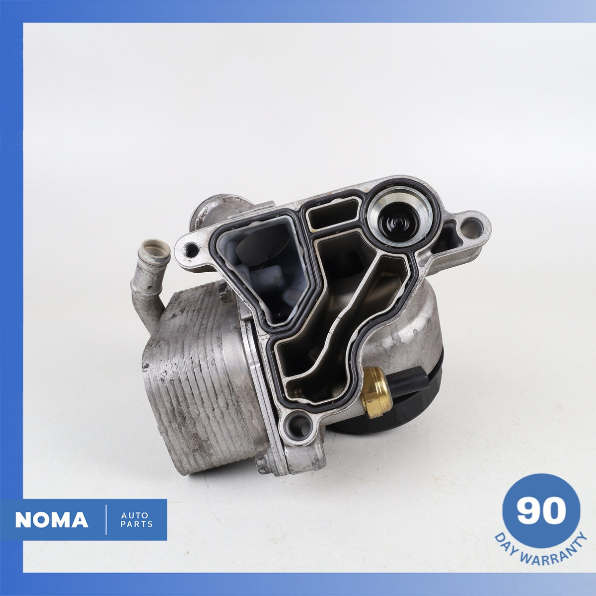 BMW F07 535i Z4 435i 3.0L Engine Oil Filter Housing 11428683206 OEM - photo 9