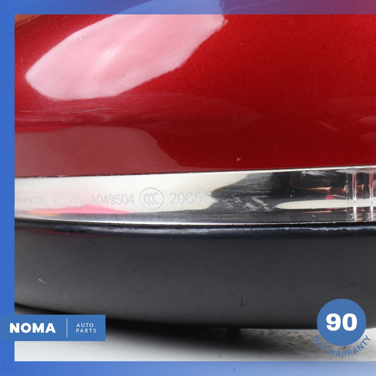 17-19 Jaguar X760 XE Left Rear View Door Mirror Red GX7317E699FA OEM 61k - photo 18