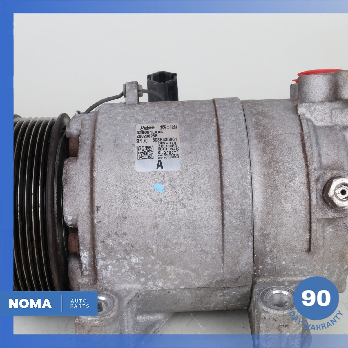 11-24 Infiniti Z62 QX80 AC A/C Air Conditioning Compressor 926001LA0C OEM - photo 8
