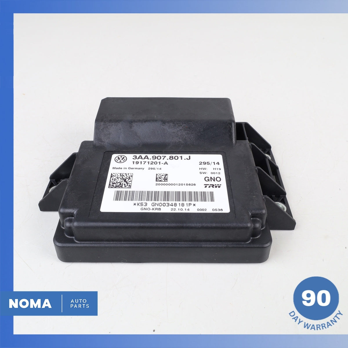 Audi 8U Q3 Electronic Parking Brake Control Module EMF 3AA907801J OEM - photo 6