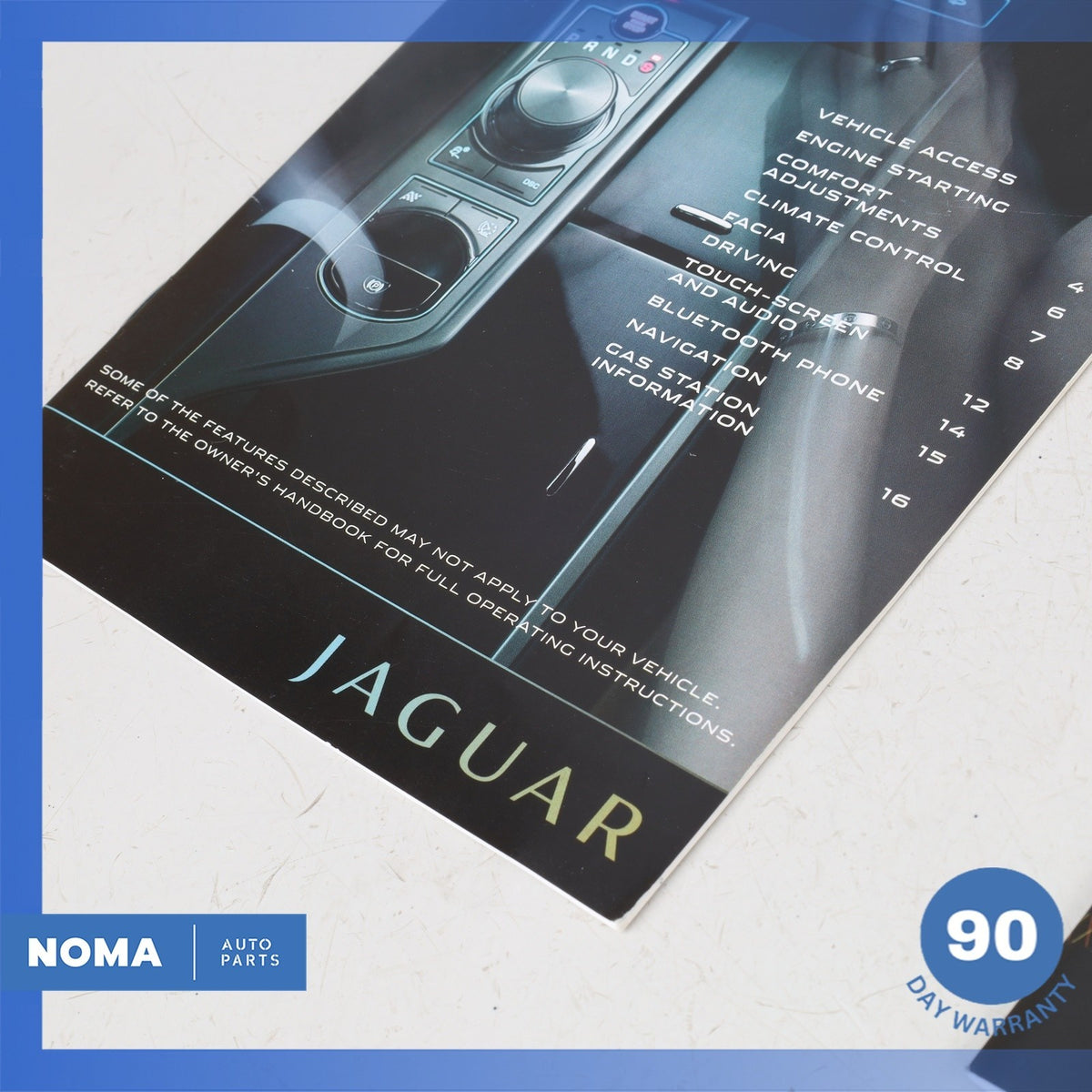 2010 Jaguar X250 XF Owner's Operator's Manual Book OEM - photo 7